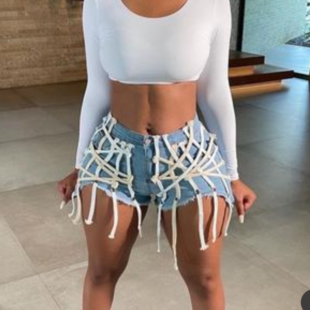 Jean shorts brand new